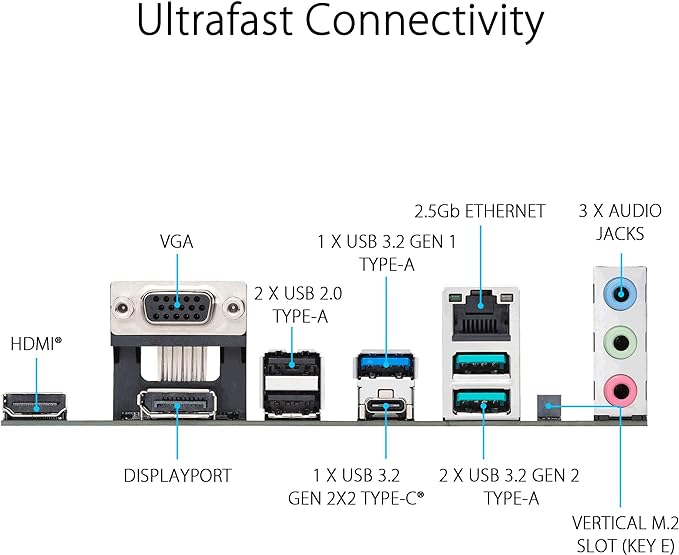 ASUS Prime B760-PLUS D4 Intel (13th and 12th Gen)LGA 1700 ATX motherboard PCIe 5.0,3xPCIe 4.0 M.2 slots,DDR4,2.5Gb LAN,DisplayPort,USB 3.2 Gen 2x2 Type-C,front USB 3.2 Gen 1 Type-C,Thunderbolt (USB4®) ASUS Prime B760-PLUS D4 Intel (13th and 12th Gen)LGA 1700 ATX motherboard PCIe 5.0,3xPCIe 4.0 M.2 slots,DDR4,2.5Gb LAN,DisplayPort,USB 3.2 Gen 2x2 Type-C,front USB 3.2 Gen 1 Type-C,Thunderbolt (USB4®)